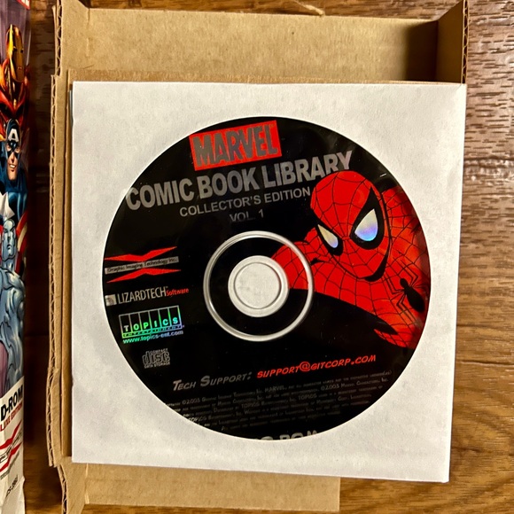 Marvel Comic Book Library • 2003 • CD-ROM • 100 Marvel Comics in Digital Format - Picture 10 of 11